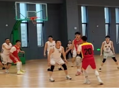 以球会友  以赛代练——院教工篮球队与南溪区委职工篮球队友谊赛成功举办